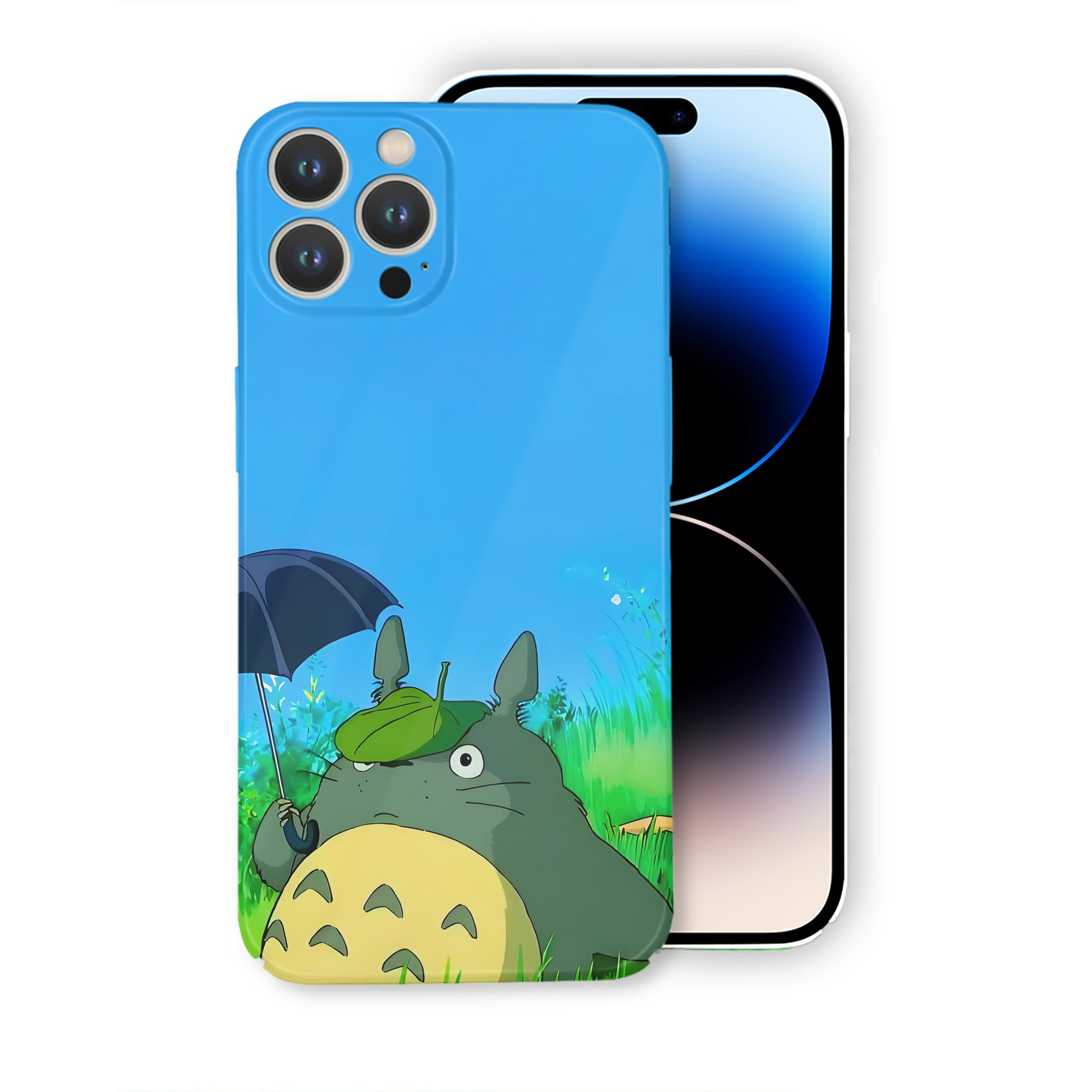 （画像用） となりのトトロ 草壁メイ 草壁サツキ My Neighbor Totoro Satsuki Kusakabe Mei Kusakabe 【iPhone 14シリーズ対応】ハードケース